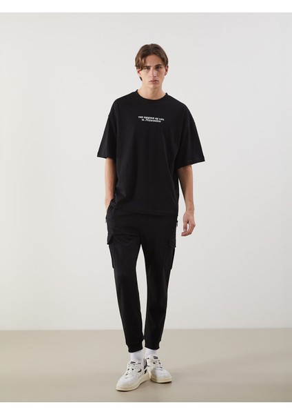 Artı Yeni Sezon Standart Kalıp Erkek Kargo Eşofman Altı