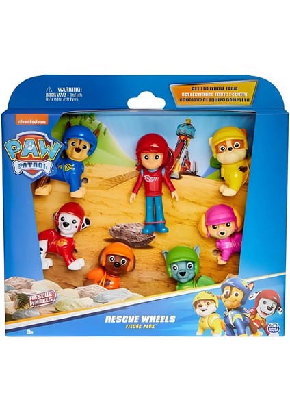 Buğz Paw Patrol Rescue Wheels Temalı Figür Seti fiyatları