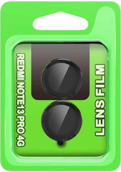 Xiaomi Redmi Note 13 Pro 4g Raze Metal Kamera Lens - Siyah