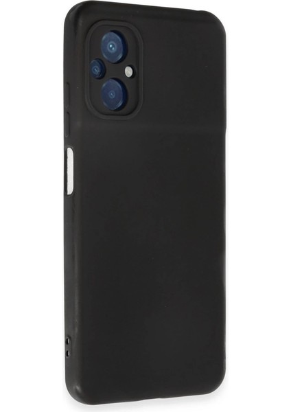 Xiaomi Poco M5 Kılıf Nano Içi Kadife Silikon - Siyah fiyatları