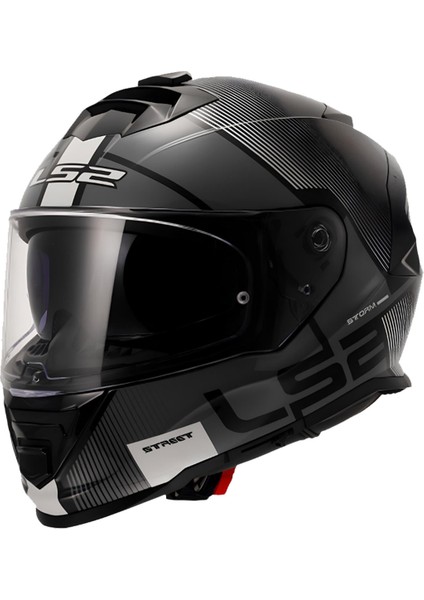 Storm 2 Epıc Siyah-Beyaz Kask