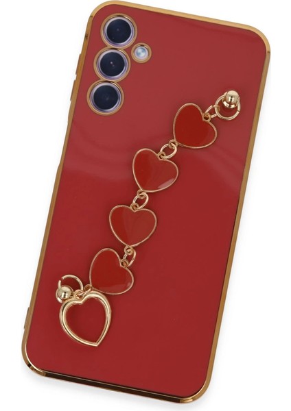 Samsung Galaxy A24 4g Kılıf Esila Silikon - Kırmızı modelleri