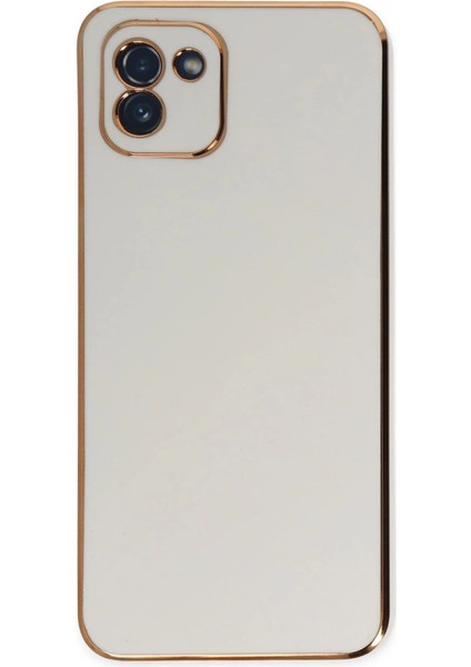 Samsung Galaxy A03 Kılıf Volet Silikon - Beyaz fiyatları