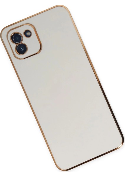 Samsung Galaxy A03 Kılıf Volet Silikon - Beyaz modelleri