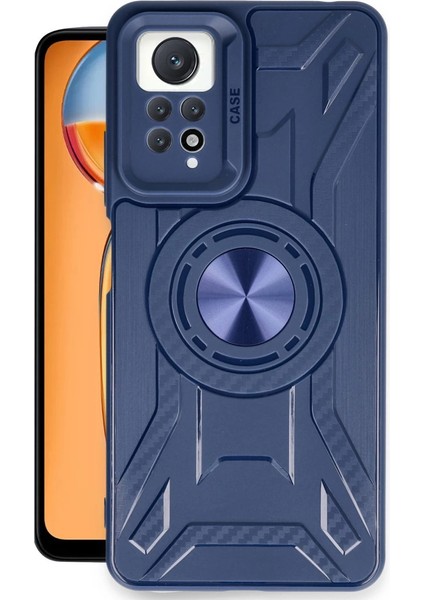 Newface Xiaomi Redmi Note 12 Pro 4g Kılıf Lincoln Silikon - Lacivert