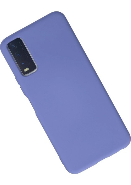 Vivo Y11S Kılıf Nano Içi Kadife Silikon - Lila fiyatları