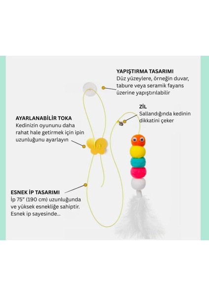 Askılı Kedi Oyun Oltası indirimleri