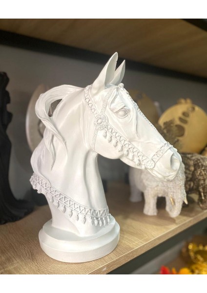 Dekoratif At Kafası Büst Büyük Boy Heykeli fiyatları