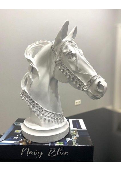 Dekoratif At Kafası Büst Büyük Boy Heykeli fırsatları