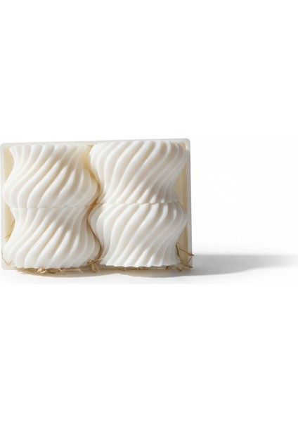 4'lü Spiral Desenli Haşlanmış Yumurta Kabı – Beyaz Malzeme, Kutulu Set, Şık ve Dayanıklı modelleri