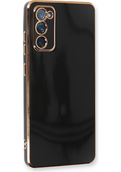 Samsung Galaxy S20 Fe Kılıf Volet Silikon - Siyah