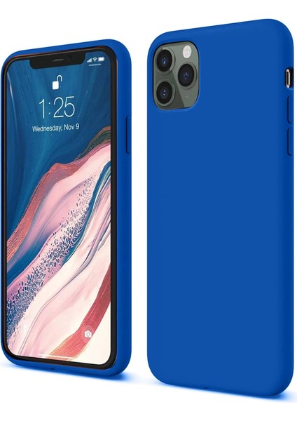 Iphone 11 Pro Kılıf First Silikon - Mavi