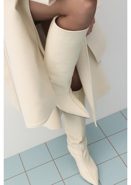 Topuklu Çizme Vanilla fırsatları