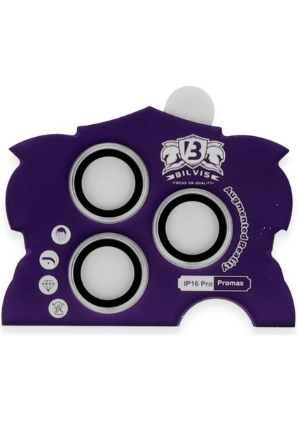 Newface Iphone 16 Pro Max Bilvis Titan Kamera Lens - Gümüş fiyatları