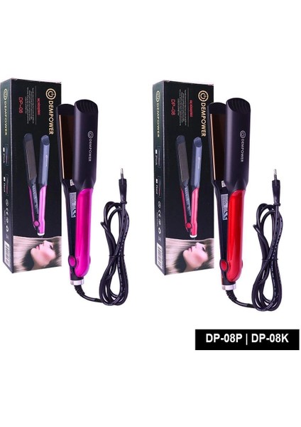 Dempower Saç Düzleştirici Kırmızı