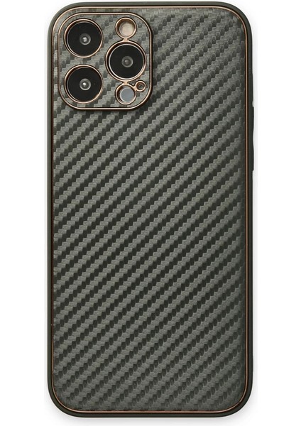 Iphone 13 Pro Kılıf Coco Karbon Silikon - Füme