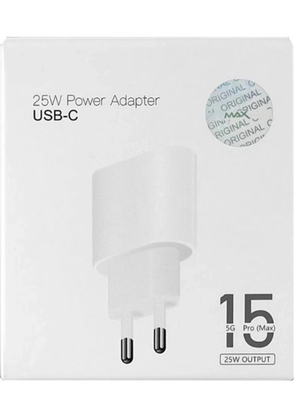 Ca-13 25W Type-C Şarj Adaptörü - Beyaz modelleri