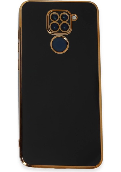 Xiaomi Redmi Note 9 Kılıf Volet Silikon - Siyah