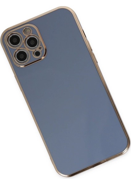 Iphone 12 Pro Max Kılıf Volet Silikon - Mavi modelleri