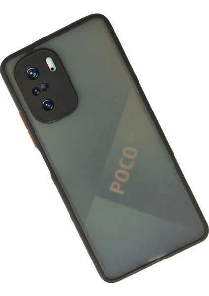 Xiaomi Poco F3 Kılıf Montreal Silikon Kapak - Siyah modelleri