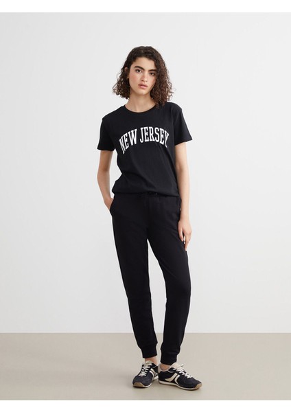 Yeni Sezon Beli Lastikli Kadın Jogger Eşofman Altı