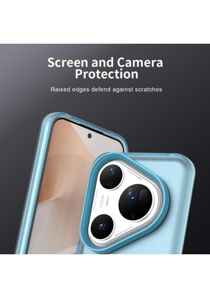 Huawei Pura 80 Ultra Uyumlu Kılıf Sararmaz Leke Tutmaz Buzlu Mat Renkli Soft Transparan Silikon Kapak modelleri