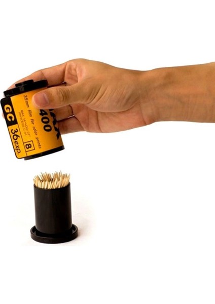 Dörtgen Fotoğraf Filmi Şeklinde Kürdanlık Kürdan Tutucu Kutu (5148) indirimleri