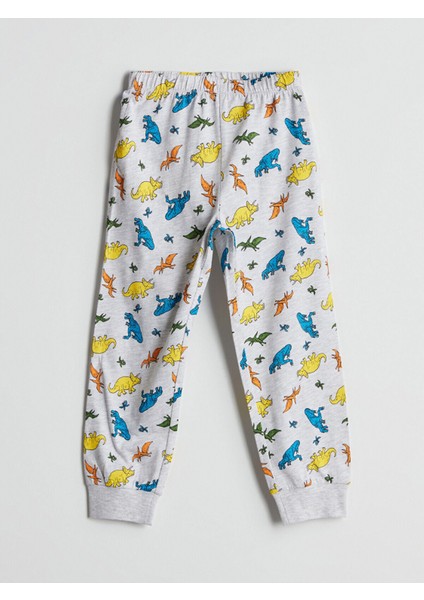 Artı Yeni Sezon Bisiklet Yaka Baskılı Erkek Çocuk Pijama Takımı indirimleri