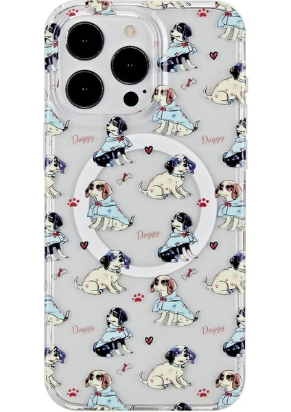 iPhone 14 Pro Tanya Magsafe Kapak - Desen 3