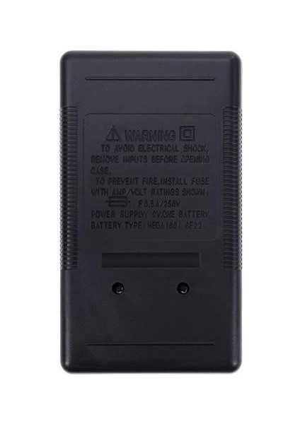 Dijital Avometre Multimetre Ölçü Aleti Akım Voltaj Direnç Ölçer indirimleri