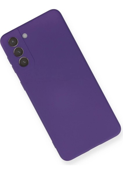 Samsung Galaxy S21 Plus Kılıf Nano Içi Kadife Silikon - Mor modelleri