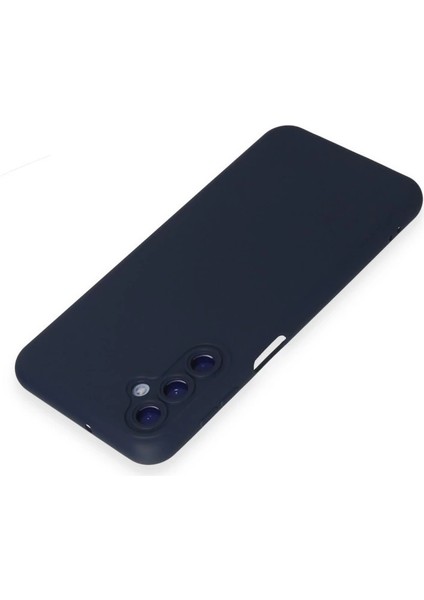 Samsung Galaxy M34 5g Kılıf Nano Içi Kadife Silikon - Lacivert modelleri