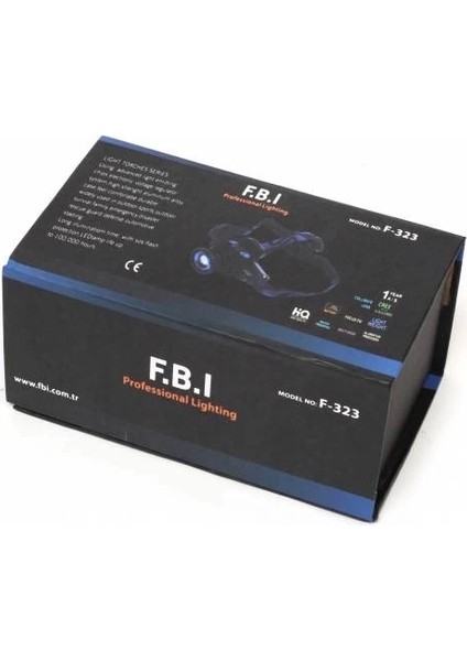 F-323 Q5 LED Lityum Polimer Su Geçirmez Şarjlı Kafa Feneri fırsatları