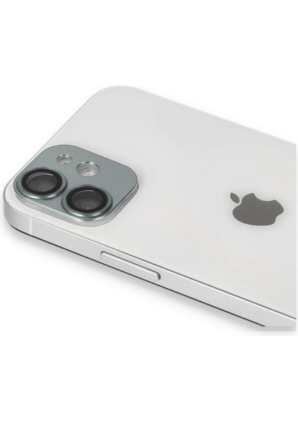 Iphone 11 Pers Alüminyum Kamera Lens - Yeşil modelleri