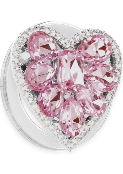 Kickstand Taşlı Magsafe Stand - Pembe