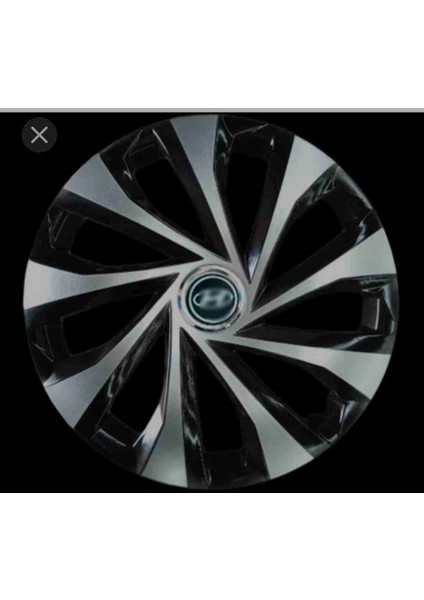 Hyundai 13 Inç Kırılmaz Jant Kapağı 4 Adet Amblem ve 8 Adet Klips Hediye