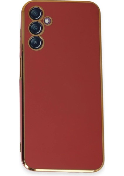 Samsung Galaxy M14 5g Kılıf Volet Silikon - Kırmızı