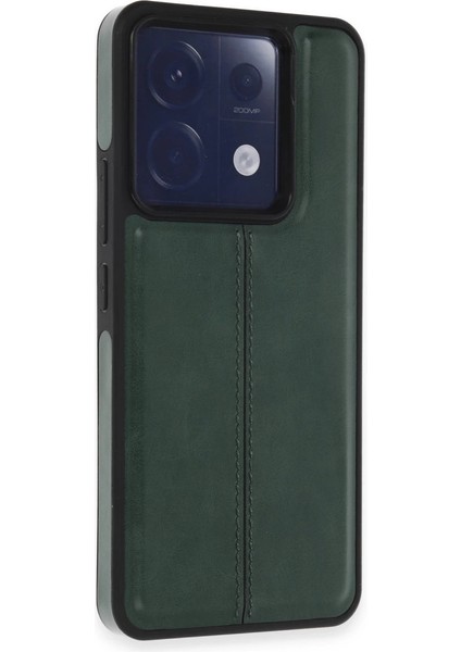Newface Xiaomi Redmi Note 13 Pro 5g Kılıf Ozzi Kapak - Koyu Yeşil