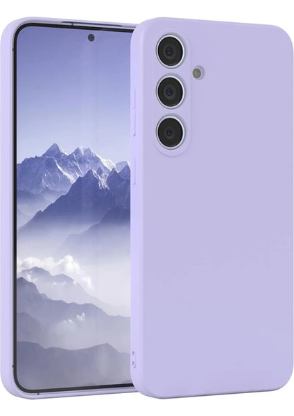 Samsung Galaxy S24 Fe Kılıf First Silikon - Lila