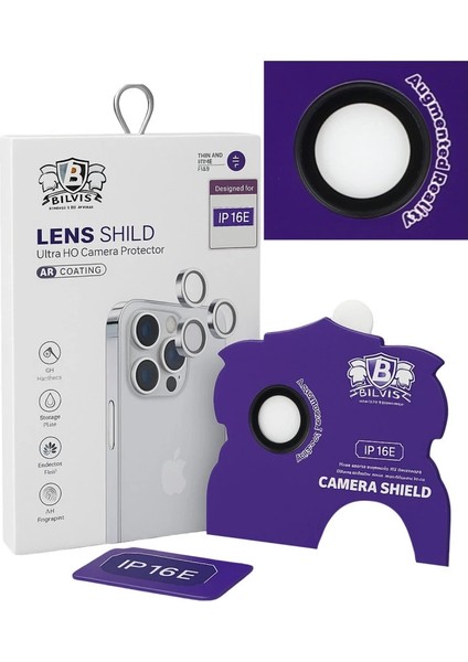 Iphone 16E Bilvis Titan Kamera Lens - Siyah fiyatları
