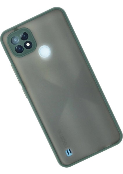 Realme C21 Kılıf Montreal Silikon Kapak - Yeşil fiyatları