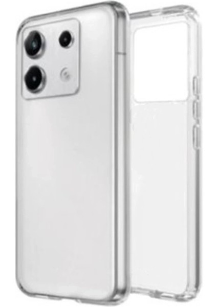 Newface Xiaomi Redmi Note 13 Pro 4g Kılıf Lüx Şeffaf Silikon