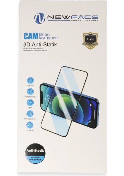 Samsung Galaxy A21S 3D Antistatik Cam Ekran Koruyucu modelleri