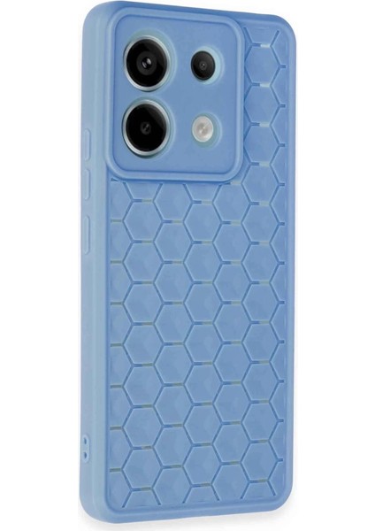 Newface Xiaomi Redmi Note 13 Pro 5g Kılıf Petek Silikon Kapak - Mavi fiyatları