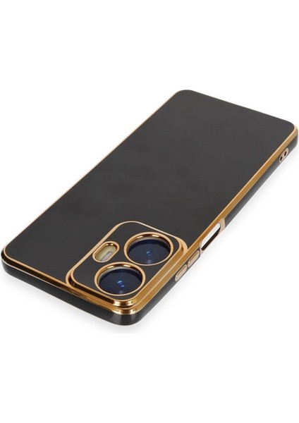 Realme C55 Kılıf Volet Silikon - Siyah modelleri