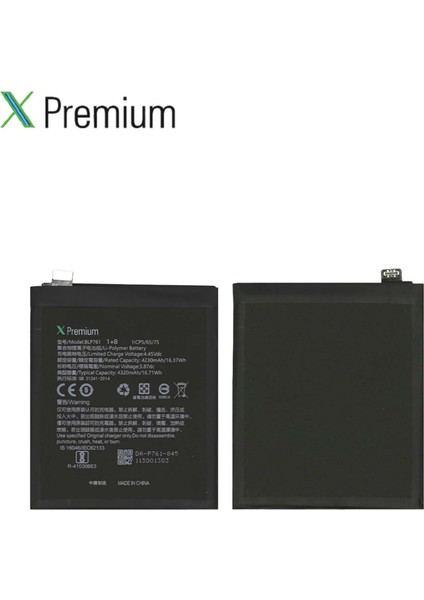 Xpremium Oneplus8 Uyumlu Batarya Pil Süper Yüksek Kalite BLP761 fırsatları