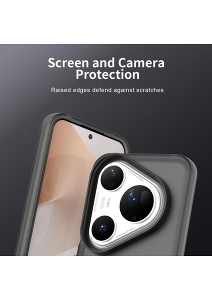 Huawei Pura 80 Ultra Uyumlu Kılıf Sararmaz Leke Tutmaz Buzlu Mat Renkli Soft Transparan Silikon Kapak modelleri