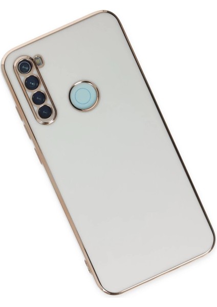 Xiaomi Redmi Note 8 Kılıf Volet Silikon - Beyaz modelleri