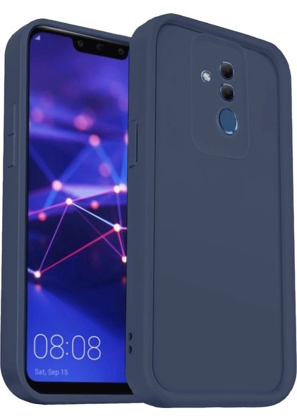 Huawei Mate 20 Lite Kılıf Viera Silikon - Lacivert