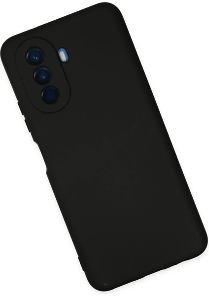 Huawei Nova Y70 Kılıf Nano Içi Kadife Silikon - Siyah modelleri